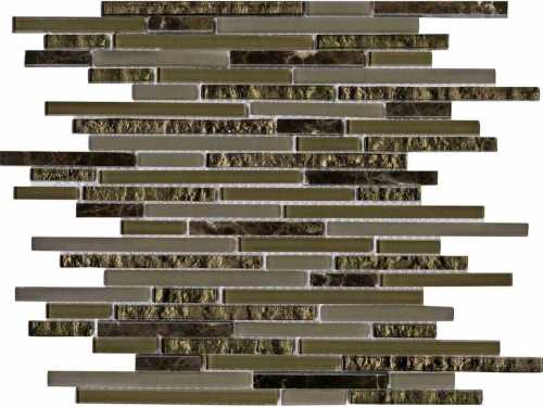 Мозаика L'Antic Colonial L242521751 Eternity Mini Strip Emperador 29.8x30.5