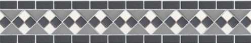 Бордюр Caramelle Mosaic Fascia Equinozio 23x23x6 12