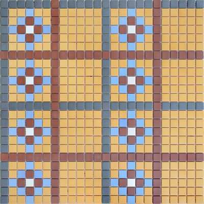 Мозаика Caramelle Mosaic Ornamento 8 23x23x6 30x30