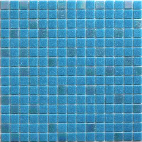 Мозаика NSmosaic MIX29 стекло синий (сетка) 23x23x4 327x327