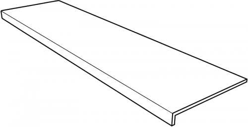 Gres de Aragon Ступень фронтальная Petra Ocre Recto Anti-Slip 30x150
