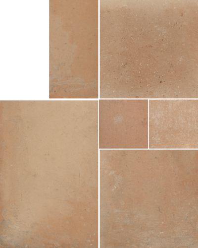 Керамогранит CIR 1086528 Italica Modulare 39 Terra Dolce (комплект 2шт 20x20