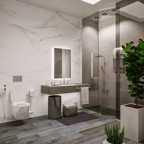 Керамогранит Carrara Classic Absolut Gres