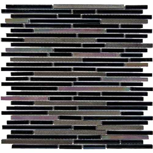 Pixmosaic PIX734 Мозаика из туфа и стекла 8x48/98/148 300х300x8