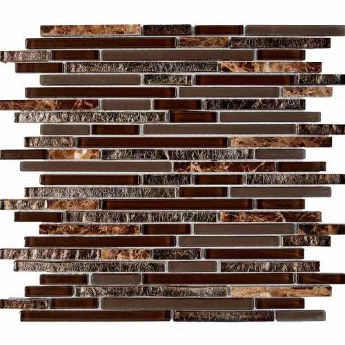 Pixmosaic PIX730 Мозаика из мрамора и стекла 10x48/98/148 286х300x8