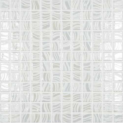 Мозаика Vidrepur Glitter White 7802 (на сетке) 25x25 31