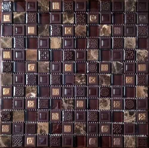 TonoMosaic CSR 092 Керамика и камень 30x30 (чип 1.5x1.5+2.3x2.3)