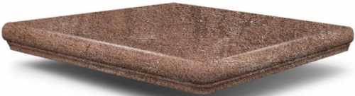 Ступень SDS Keramik 54 3155 049 Koblenz Eckflorentiner Brown 32*32