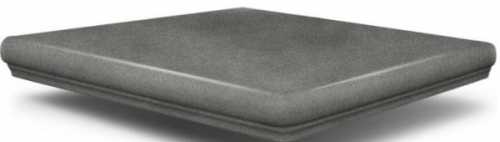Interbau Флорентийская угловая ступень 058 Anthrazit 32x32x9