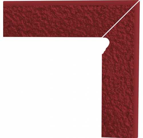Плинтус Paradyz Natural Rosa Duro Цоколь правый (B+A) 30х8