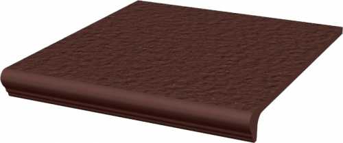 Ступень Paradyz Natural Brown Duro Cтупень простая с носиком структурированная 30x33