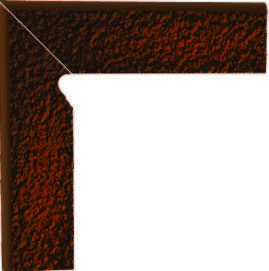 Плинтус Paradyz Cloud Brown Duro Цоколь левый (В+А) 30x8