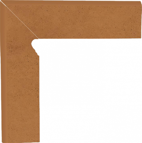 Плинтус Paradyz Aquarius Brown Цоколь левый (B+A) 30х8