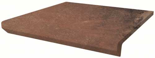 Ступень Paradyz Scandiano Rosso Kapinos Stopnica Prosta 30x33