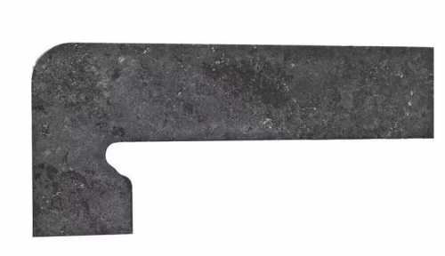 Плинтус Exagres Zanguin METALICA BASALT IZQUIERDA левый 39.5x17.5