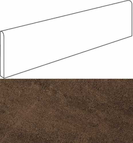 Плинтус Атлас Конкорд Россия 610130002165 Wise Moka Battiscopa 7.2x60