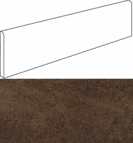 Плинтус Атлас Конкорд Россия 610130002160 Wise Moka Battiscopa Lap 7.2x60