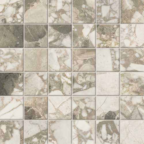 Мозаика Атлас Конкорд Россия 610110001058 Forte dei Marmi Ceppo Apuano Cream Mosaic Lap 30x30