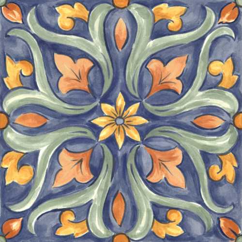 Декор Ragno Marazzi RC8K Amuri Decoro Maiolica Tappeto 4 Glossy RT 20х20