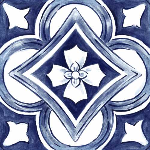 Декор Ragno Marazzi RC8G Amuri Decoro Maiolica Tappeto 1 Glossy RT 20х20