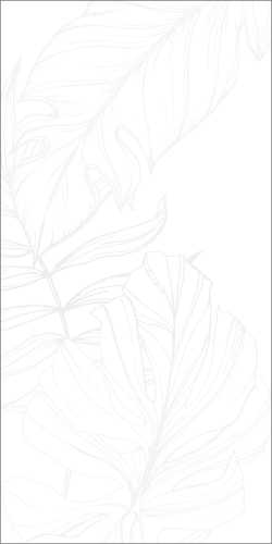 Декор Global Tile GT1206016603MDR2 Lavina Белый ботаника 60x120