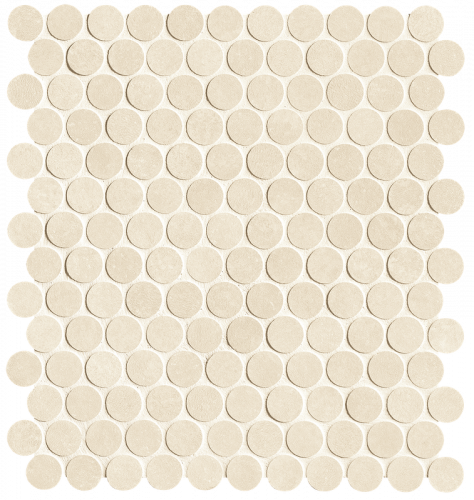 Мозаика FAP Ceramiche fTAT Still Beige Round Mosaico Matt 29
