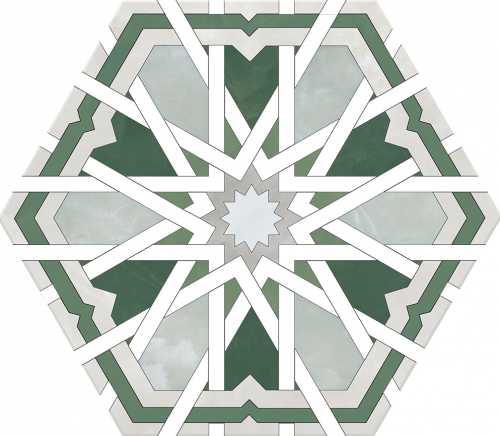 Керамогранит Monopole Radiant Green 20x24