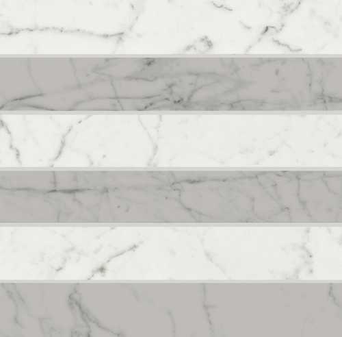 Декор Cerim 754808 Ghost Marble 01 Mosaico 3D Luc 3x5 30x30