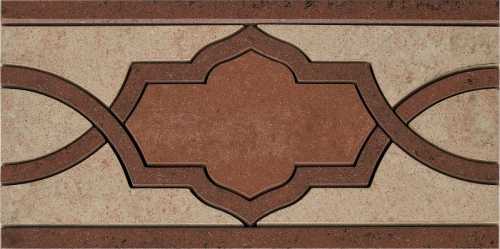 Бордюр Casalgrande Padana Marte Levigato Palissandro Fascia Rinascimento B 20x40