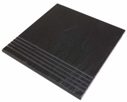Ступень Casalgrande Padana Gradino Lavagna Nera Levigato 9.5мм 30x30