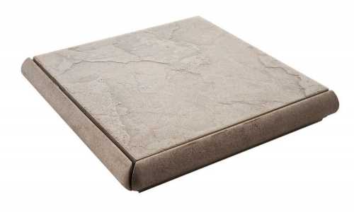 Ступень Casalgrande Padana Gradone Angolare Rusticato Ardesia Grigio Naturale 9.5мм 30x30
