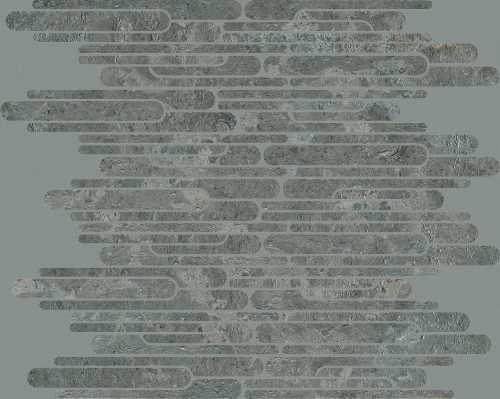 Декор Casa Dolce Casa 748411 Pietre/3 Limestone Coal Mosaico Ellittico 30x30