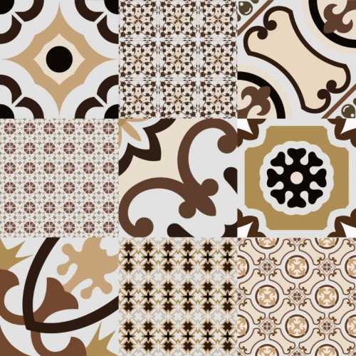 Декор El Molino Logos Beige Satin 58x58
