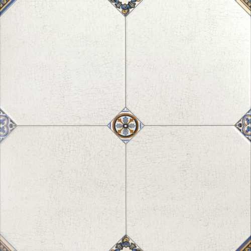 Керамогранит El Molino Manises Decor Blanco 58x58