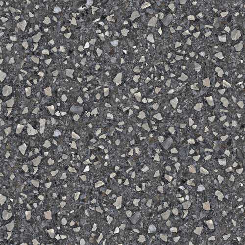 Керамогранит ProGRES Ceramica NR0379 Black Terrazzo черный матовый 600х600х10