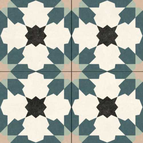 Керамогранит Navarti Flor Blue 45x45