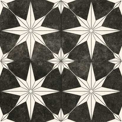 Керамогранит Navarti Star Antic Black 45x45