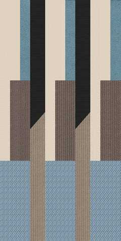 Декор Cedit 769490 Chimera Decoro Ritmo Beige A Mat Ret 6mm 60x120