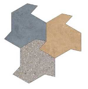 Декор Cerim 772837 Match Up Decoro Shapes Mix Comfort On Demand 48.28x49.99