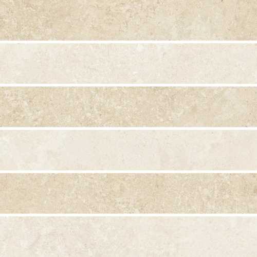 Декор Cerim 767175 Elemental Cream Limestone Mosaico 3D Nat 30x30