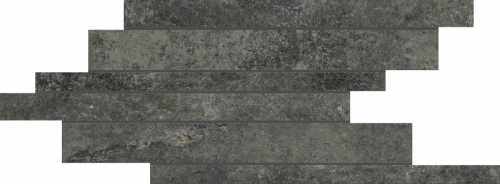 Декор Cerim 760928 Artifact Worked_Charcoal Listello Sfalsato 21x40