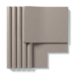 Декор Cedit 760370 Rilievi 03 Tortora 50mm 36x36