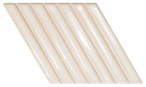 Плитка Wow 135011 Spike Bars A Deep White Gloss 15x25
